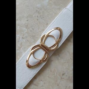 Fashion PU Leather Elastic Wide Belts for Women